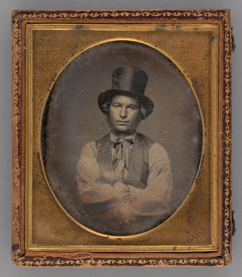 Unknown maker — Untitled (Portrait of a Man with Top Hat)