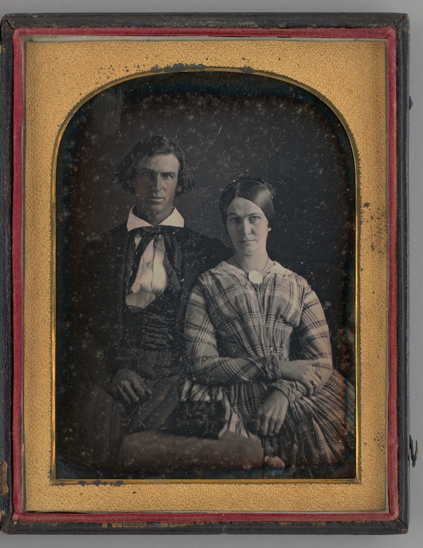 Montgomery Simons — Untitled (Portrait of a Woman and a Man)