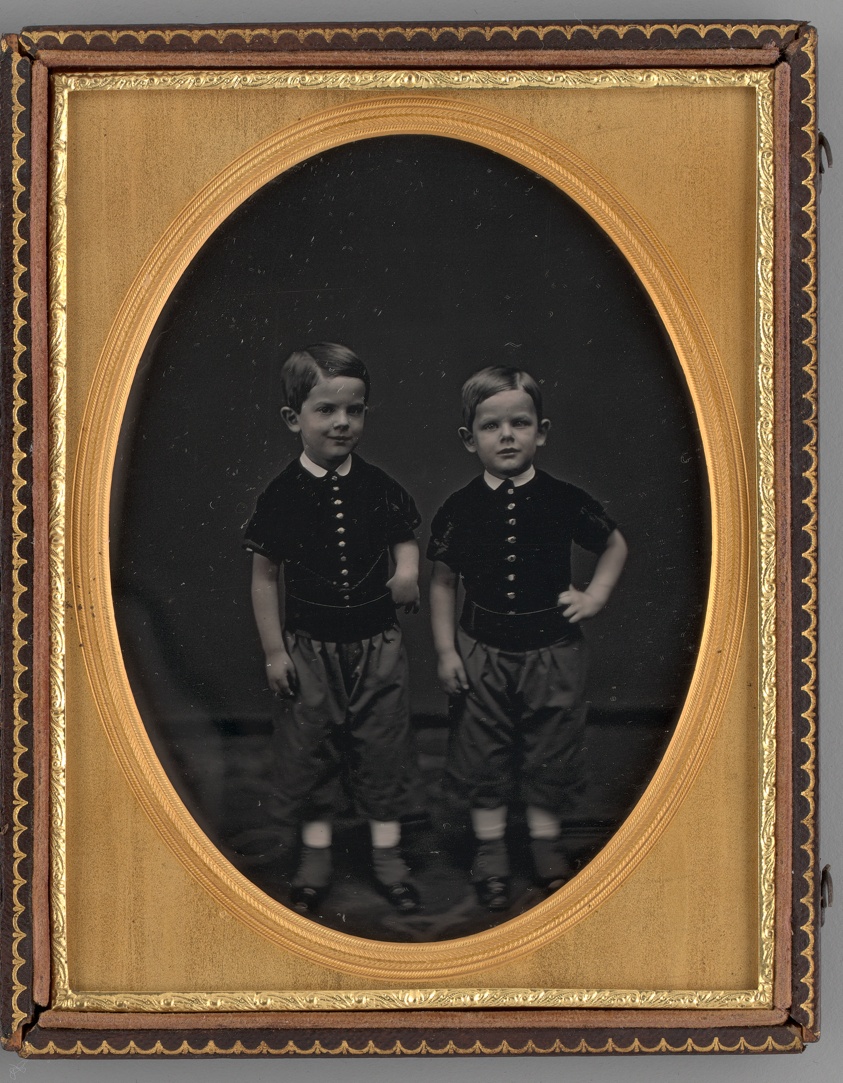 Unknown maker — Untitled (Portrait of Two Boys)