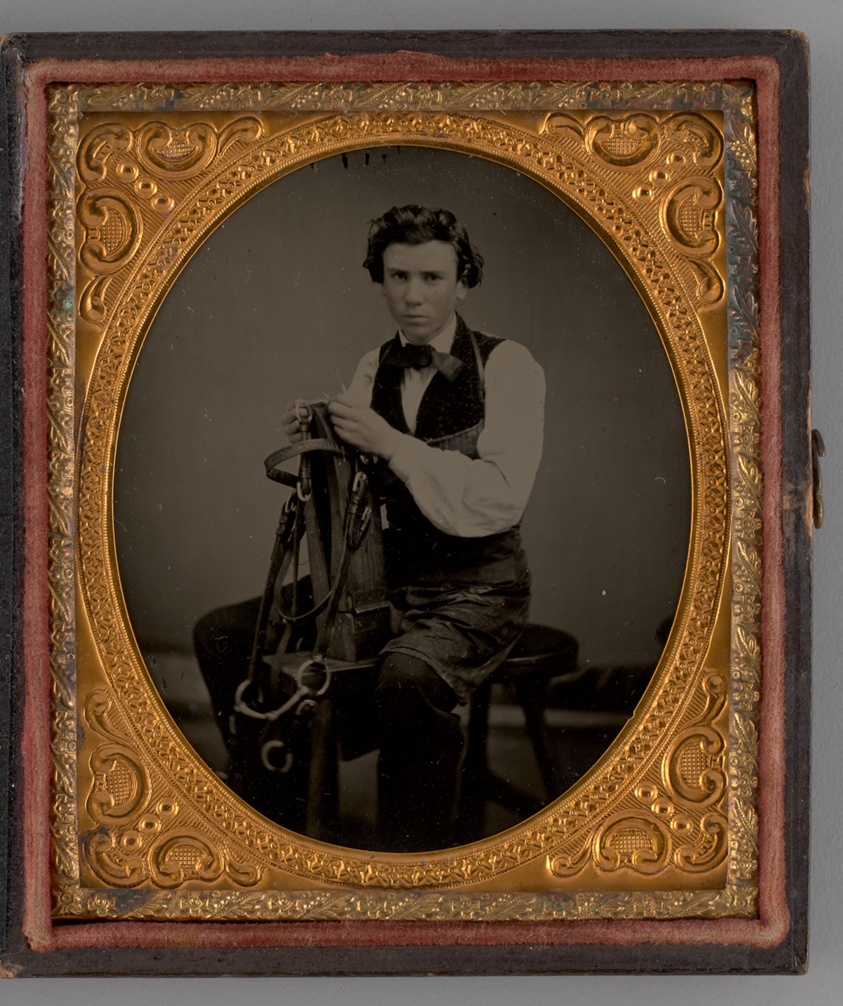 Wade P. Canal — Untitled (Edward France, Harness Maker)