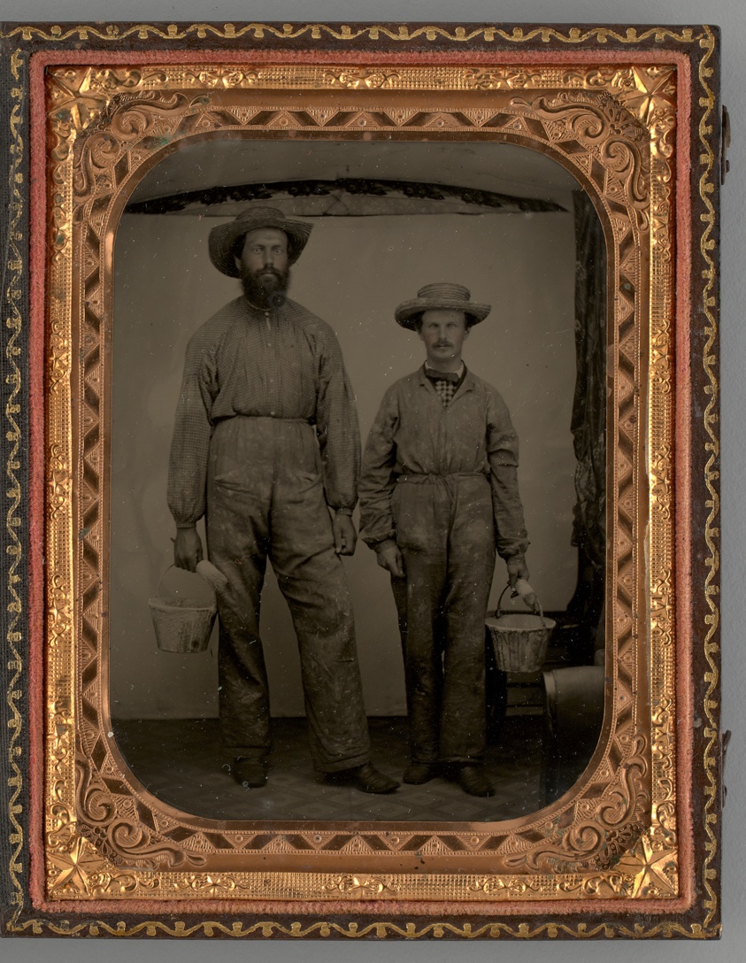 Unknown maker — Untitled (Portrait of Two Standing Men)