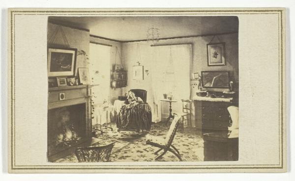Untitled (Woman in Interior of House)