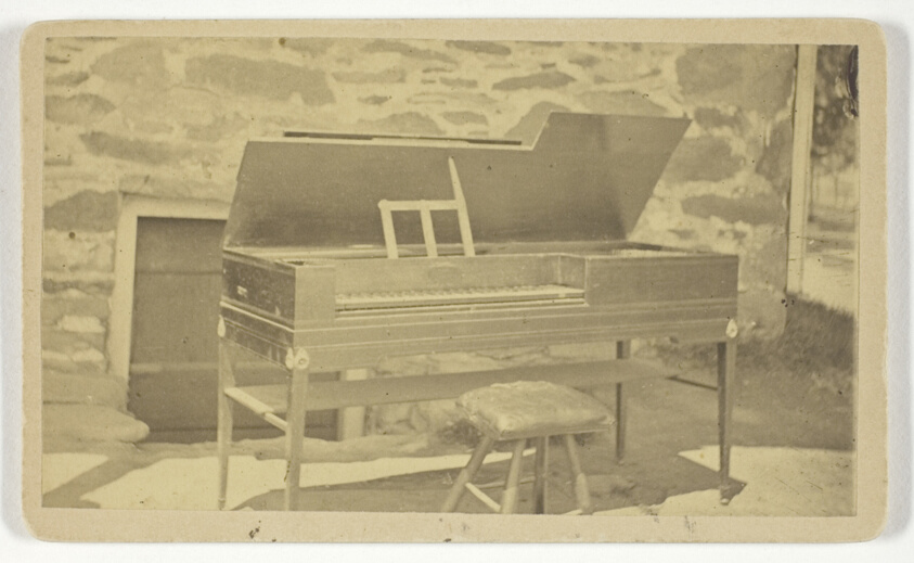 Piano at Washington's Headquarters (Newburgh, NY)