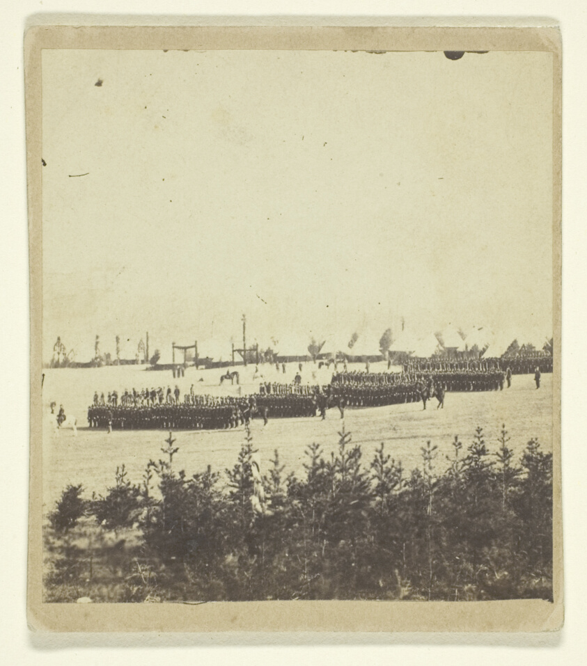 Artist unknown — A Dress Parade of the Seventeenth New York
