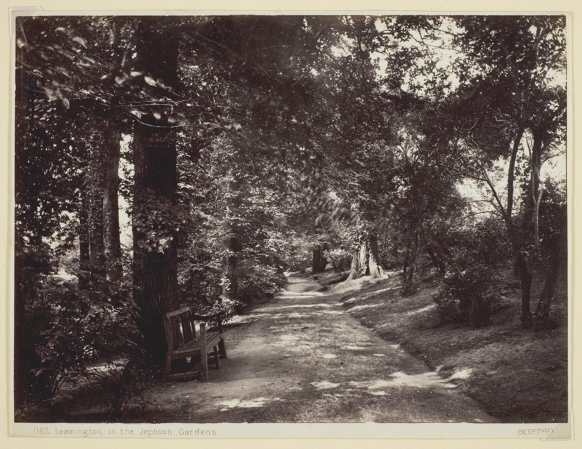 Francis Bedford — Leamington, in the Jephson Gardens