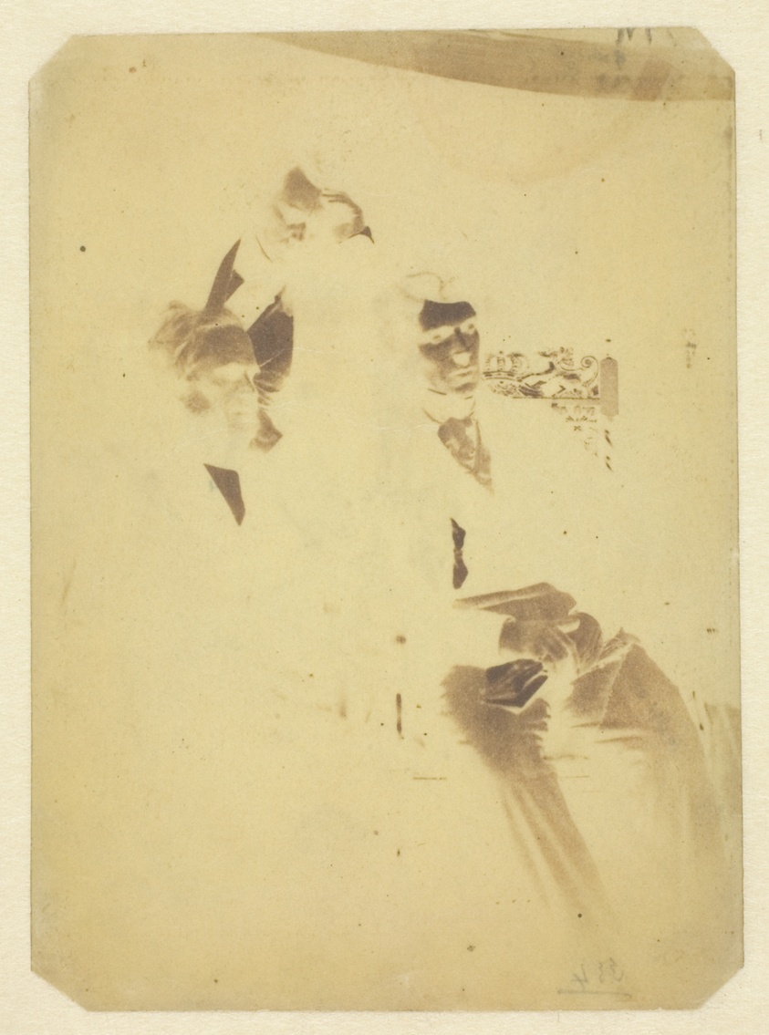 David Octavius Hill; Scottish, 1802–1870 — James Gordon, William Hanna D.D. and 'Mr. Cowan'