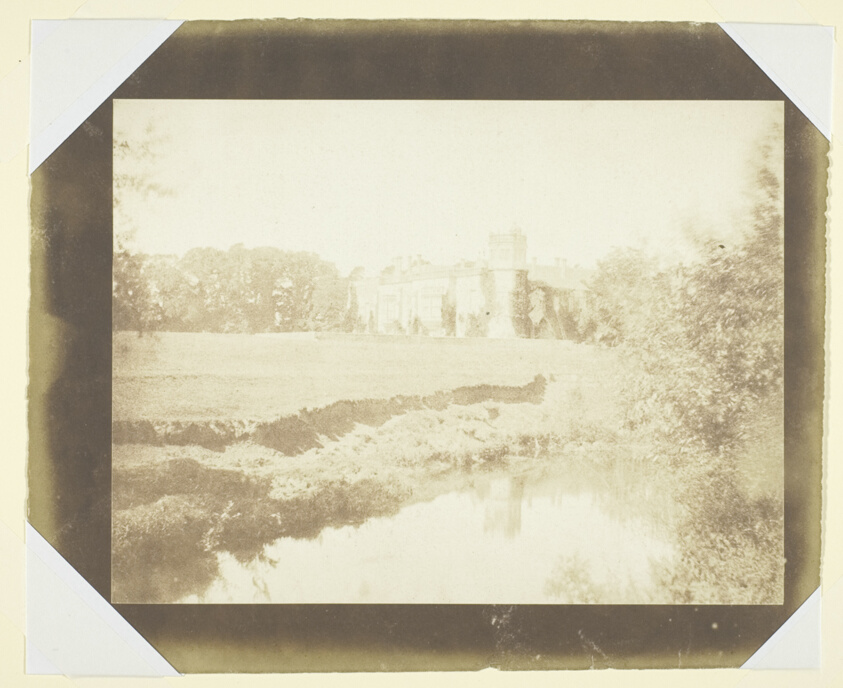 William Henry Fox Talbot — Lacock Abbey in Wiltshire