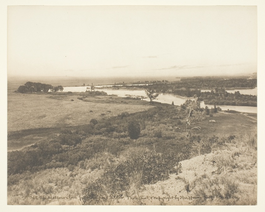 Laton Alton Huffman — The Yellowstone from Pompey's Pillar