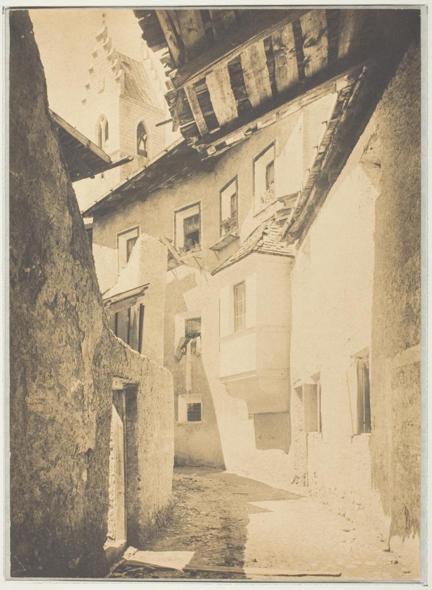 Alfred Stieglitz — A Street in Sterzing, The Tyrol