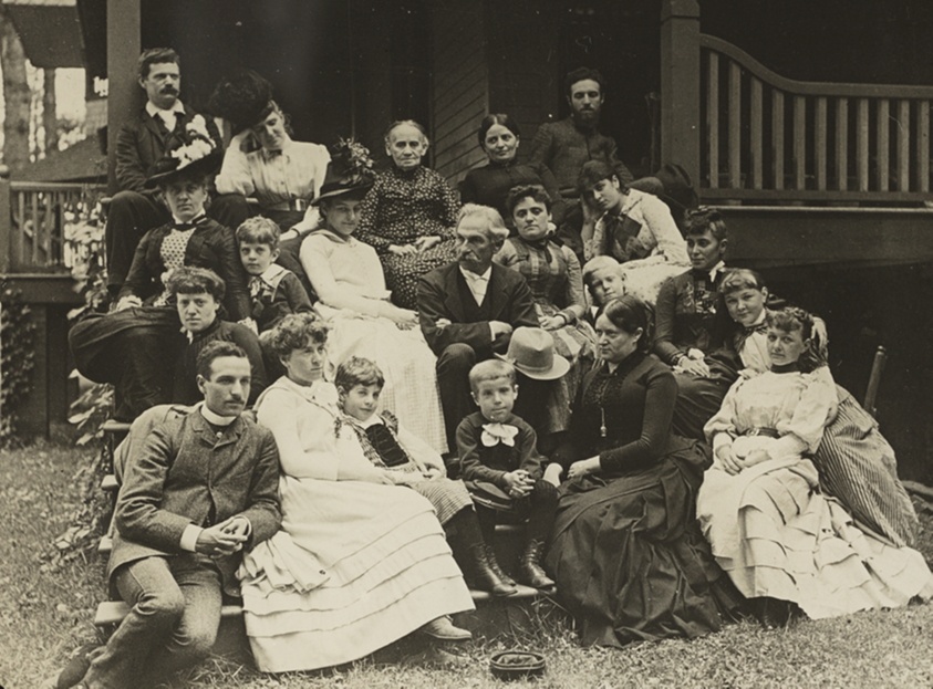 Alfred Stieglitz — Stieglitz Family at Oaklawn, Lake George