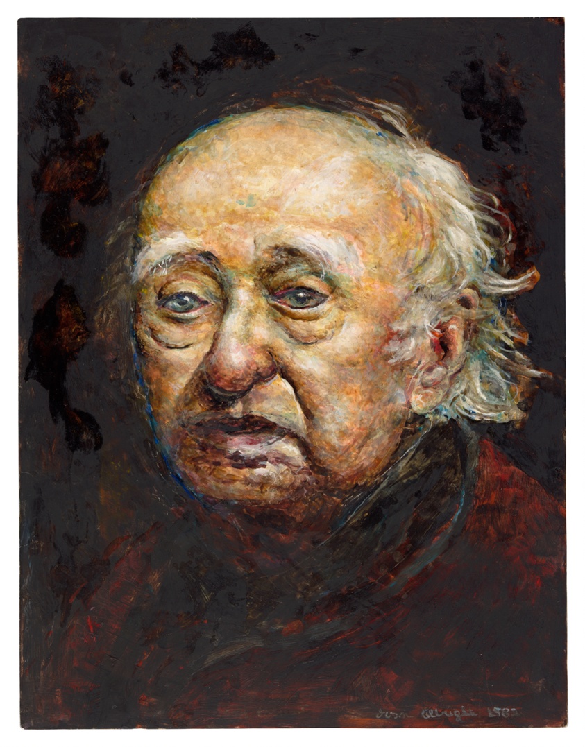 Ivan Albright — Self-Portrait (No. 12)