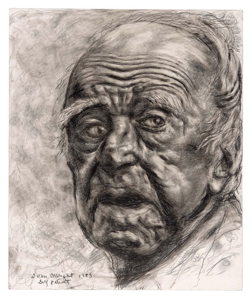 Ivan Albright — Self-Portrait (No. 17)