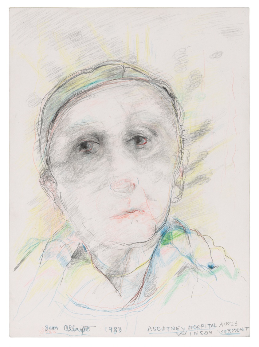 Ivan Albright — Self-Portrait (No. 19)