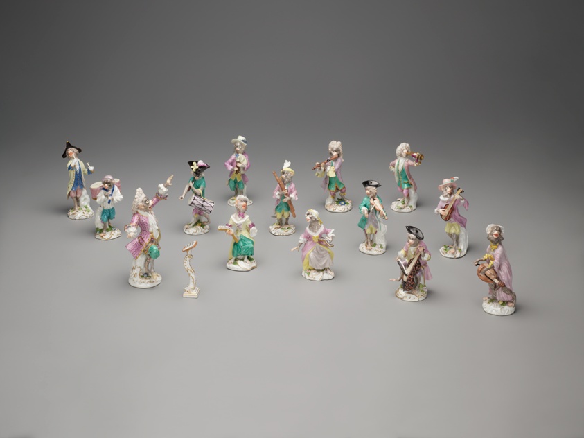 Meissen Porcelain Manufactory — Music Stand for the Monkey Band