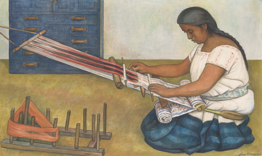 Diego Rivera — Weaving