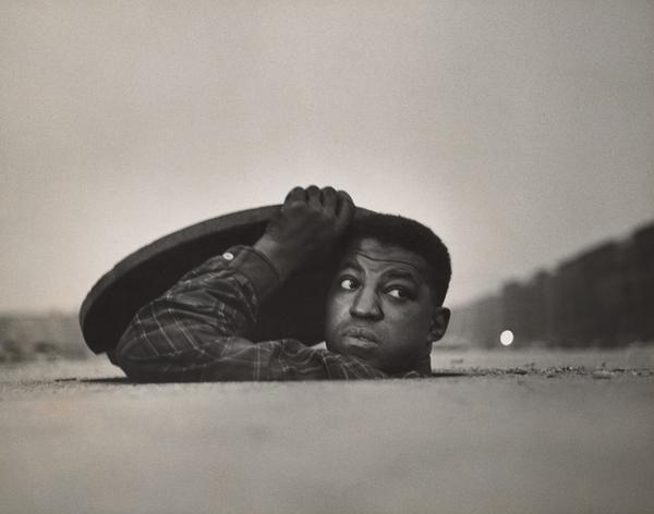 The Invisible Man (Harlem, New York), from the series "A Man Becomes Invisible" (1952)