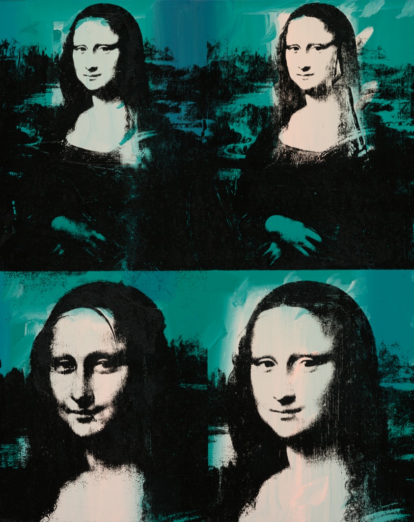 Andy Warhol — Four Mona Lisas