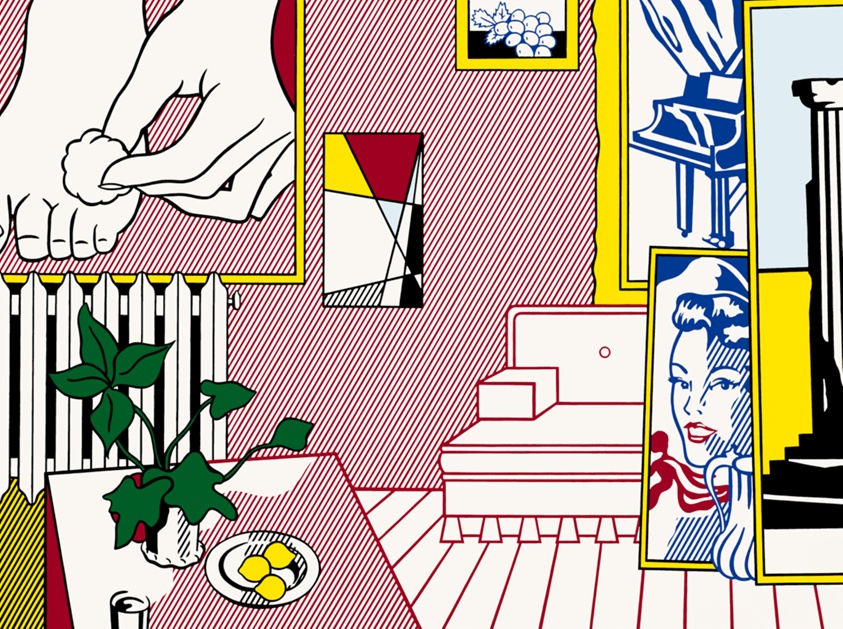 Roy Lichtenstein — Artist's Studio "Foot Medication"