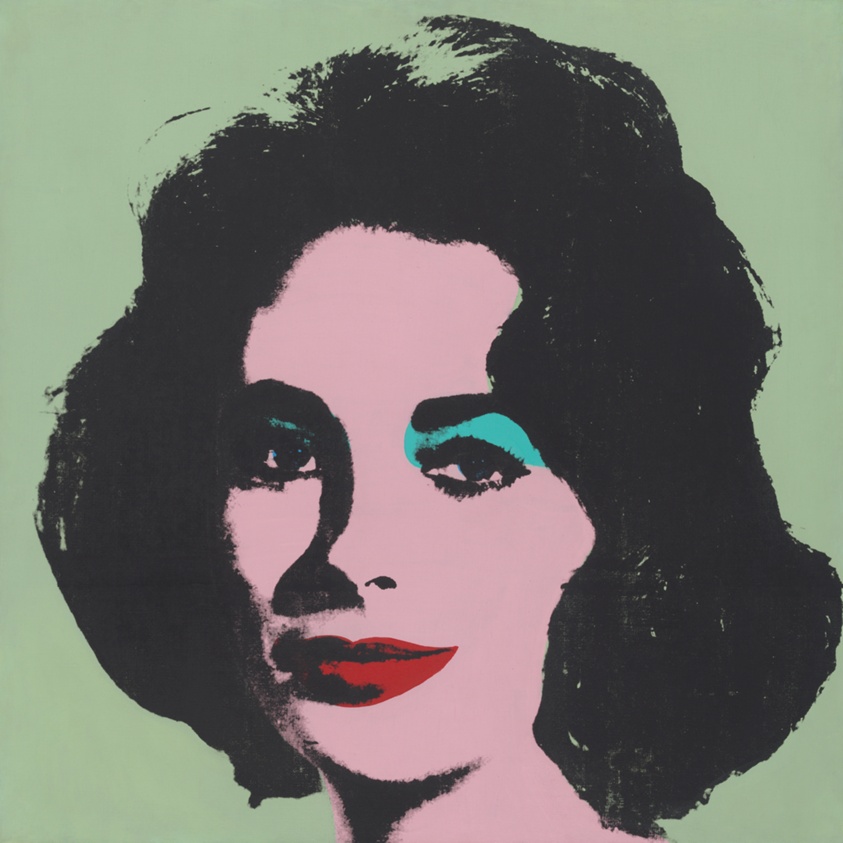 Andy Warhol — Liz #3 [Early Colored Liz]