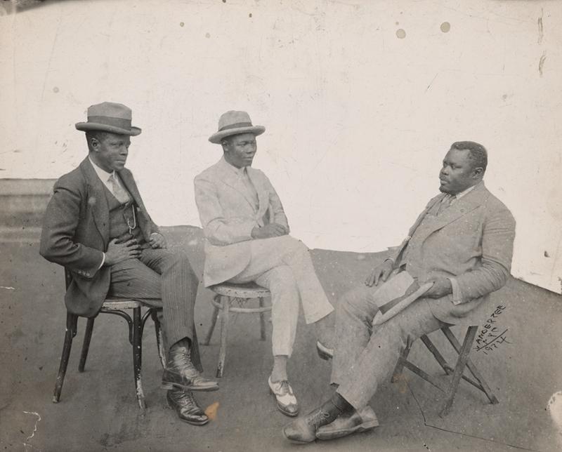 Untitled (Garvey, Prince Tovalou, and George Marke)