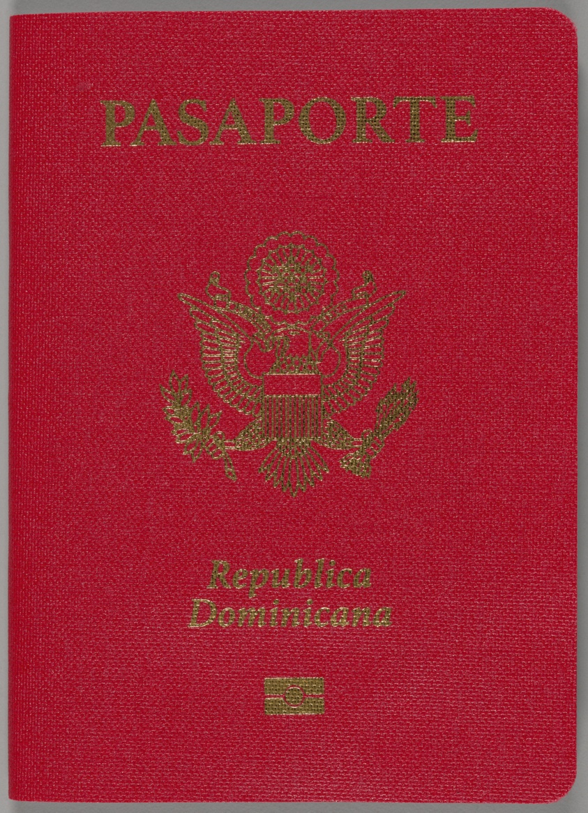 groana melendez — Passport Dominican Republic (Pasaporte Republica Dominica [Red])