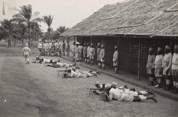 Troops of FFl in training in the Cameroons, January, 1941