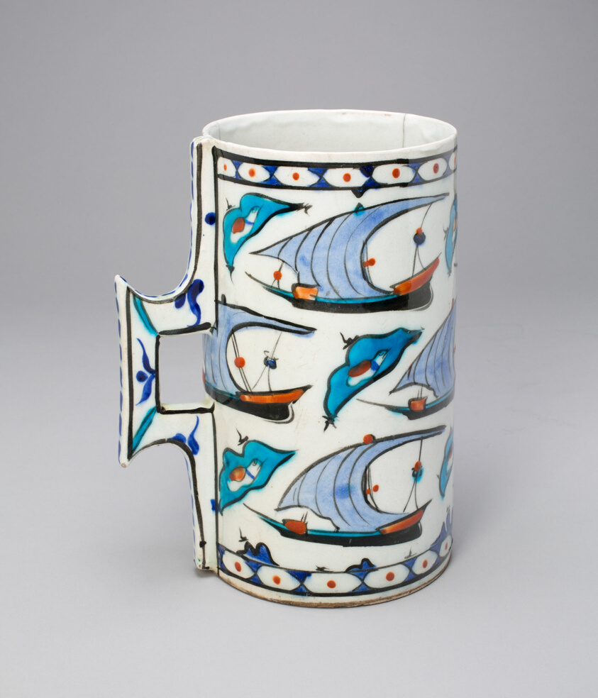 Islamic — Tankard (Hanap) with Ships