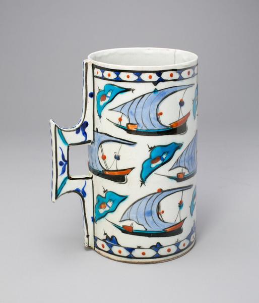 Tankard (Hanap) with Ships