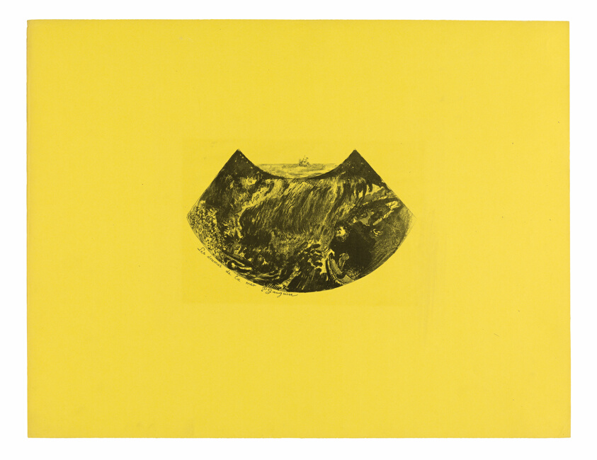 Paul Gauguin — Les drames de la mer (Dramas of the Sea), from the Volpini Suite