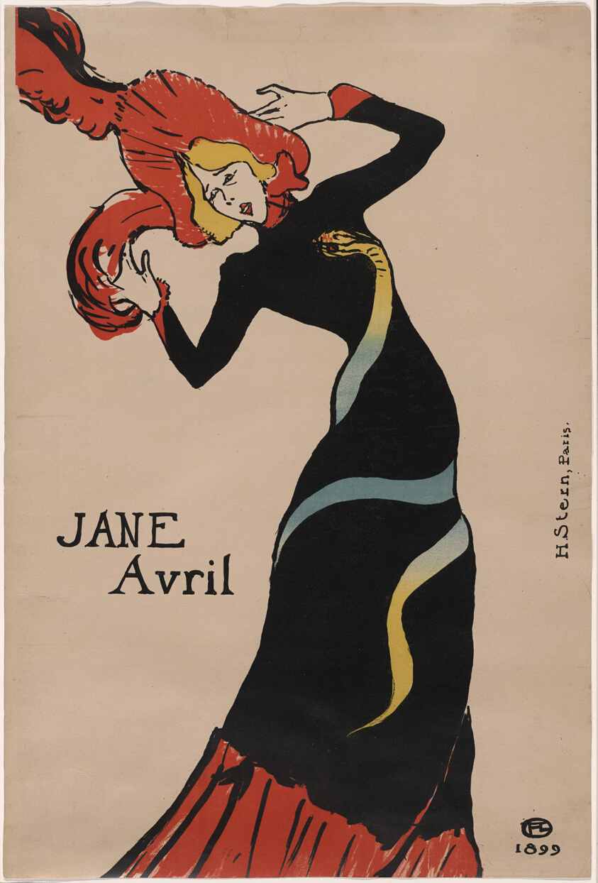 Henri de Toulouse-Lautrec — Jane Avril