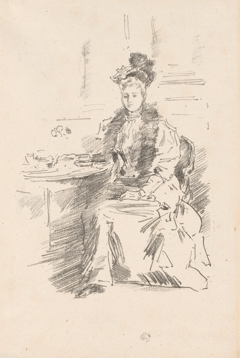 James McNeill Whistler — La Jolie New Yorkaise