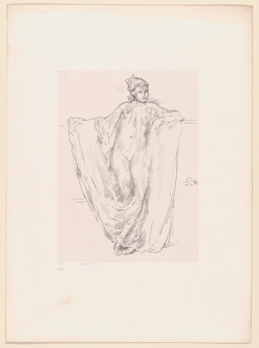 James McNeill Whistler — Figure Study