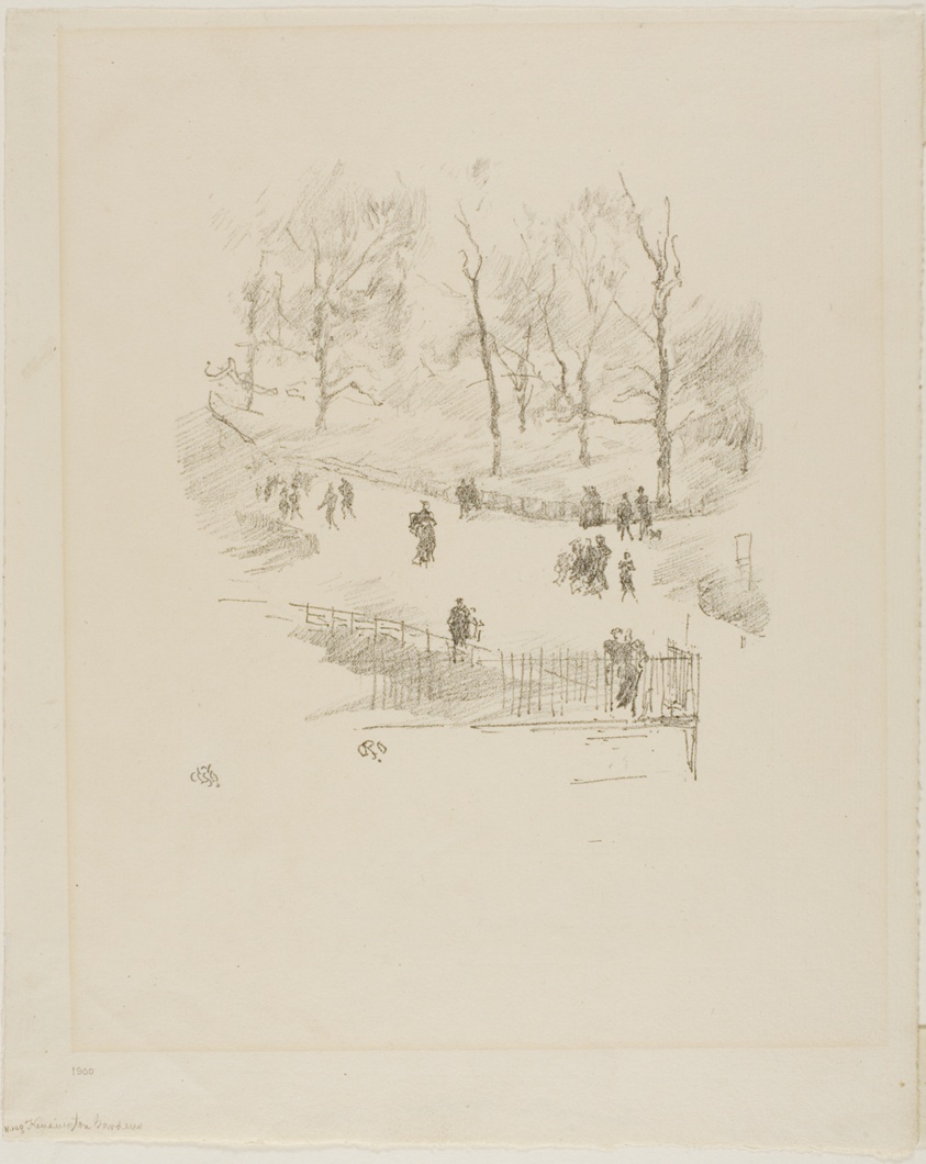 James McNeill Whistler — Kensington Gardens