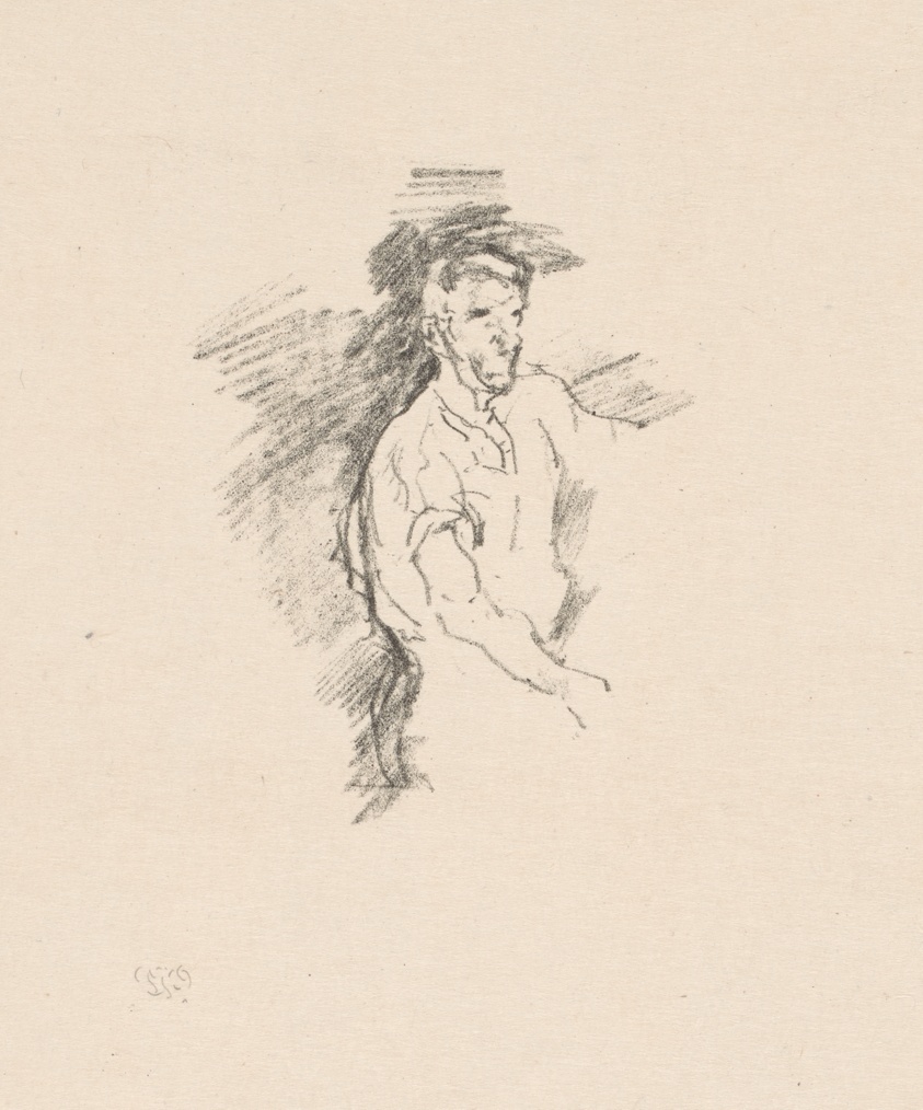 James McNeill Whistler — Sketch of a Blacksmith