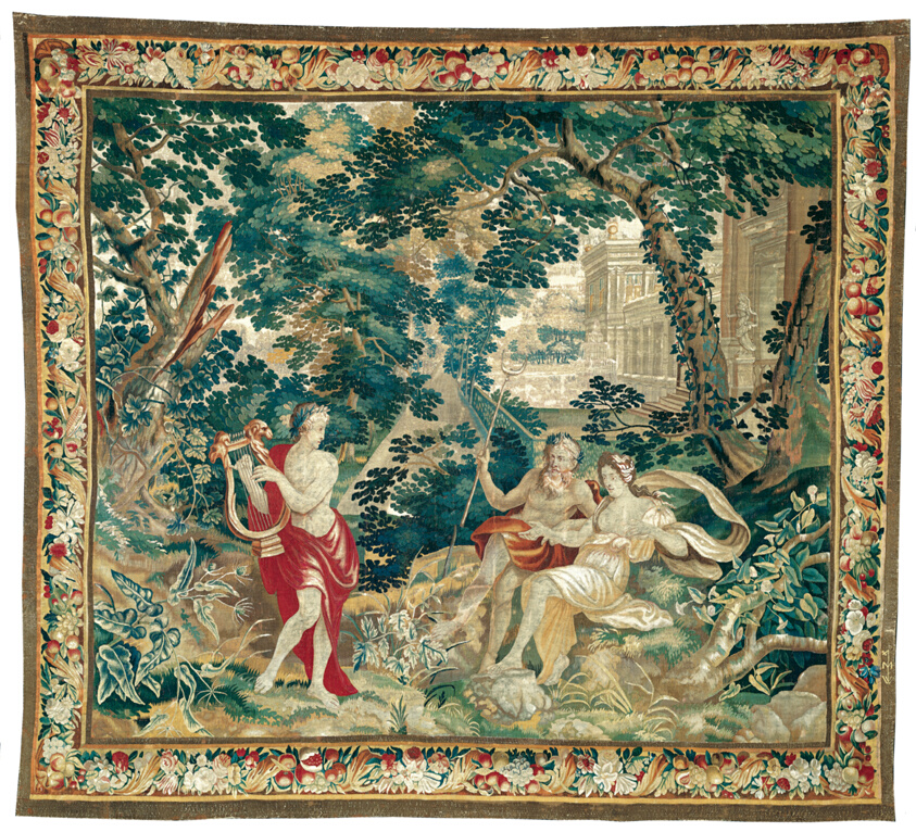 Wauters Workshop — Orpheus Playing the Lyre to Hades and Persephone, from Orpheus and Eurydice or The Metamorphoses
