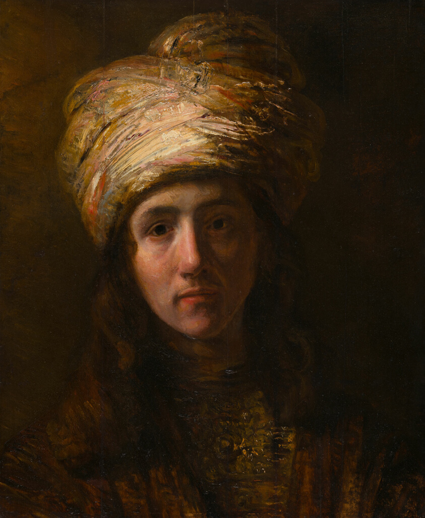 Follower of Rembrandt van Rijn — Young Man in a Turban