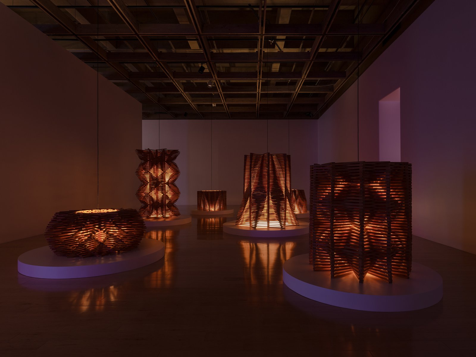 Phillip K. Smith III — LIGHT+CHANGE Installation View 14