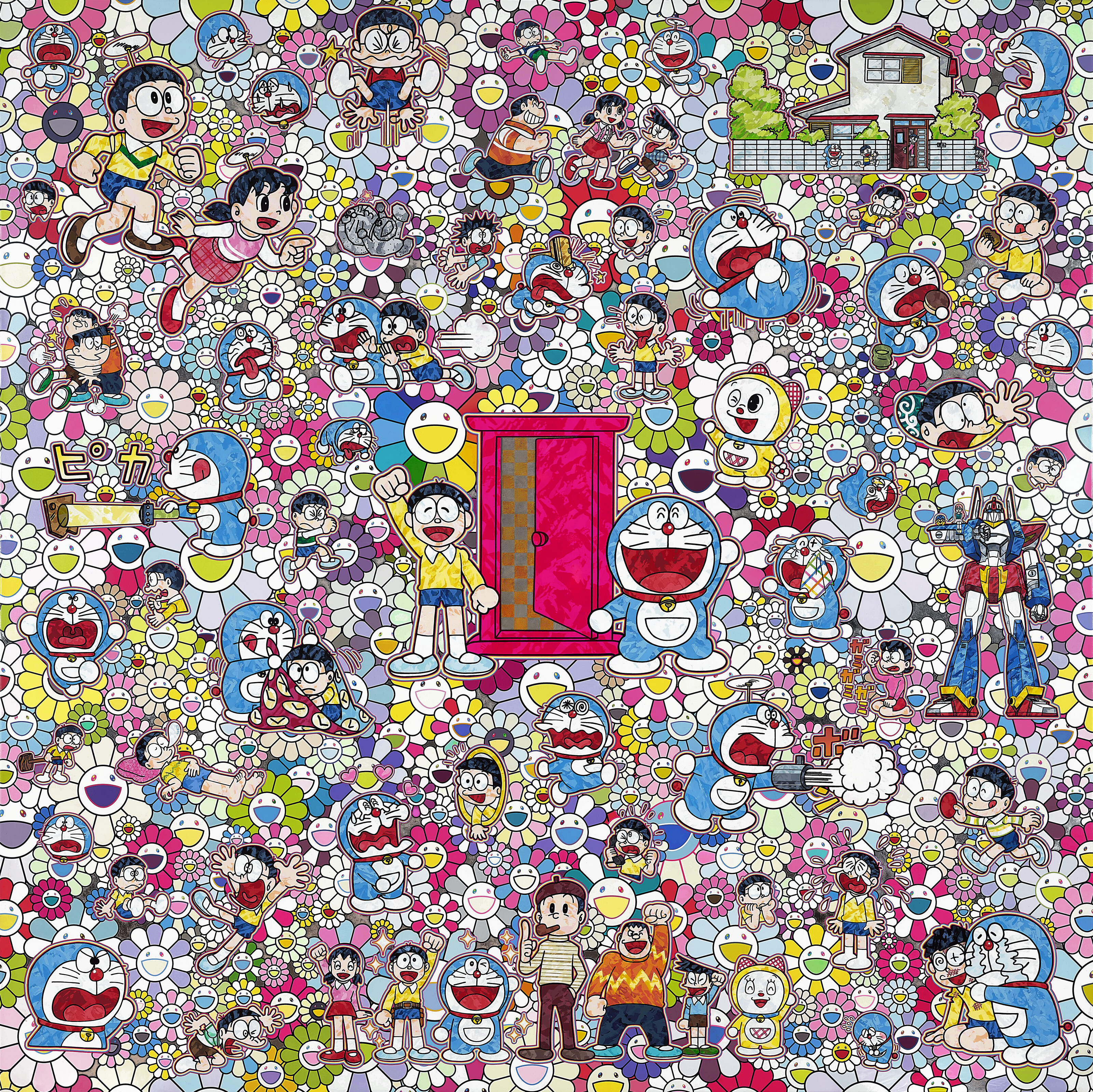 Takashi Murakami — A Sketch of Anywhere Door (Dokodemo Door) and an Excellent Day