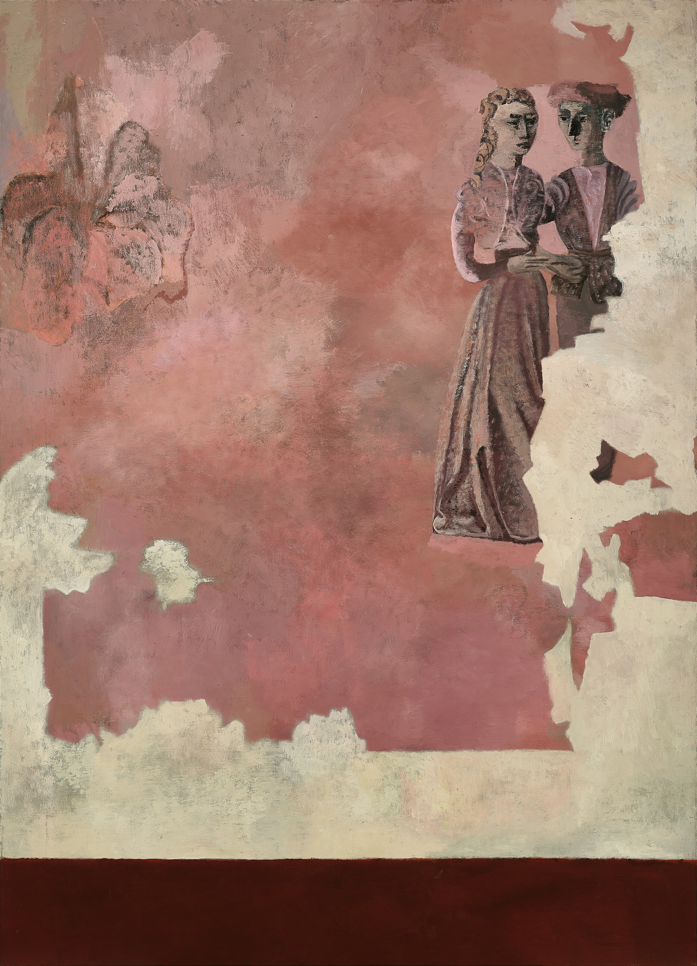 Lenz Geerk — Couple on a Fresco