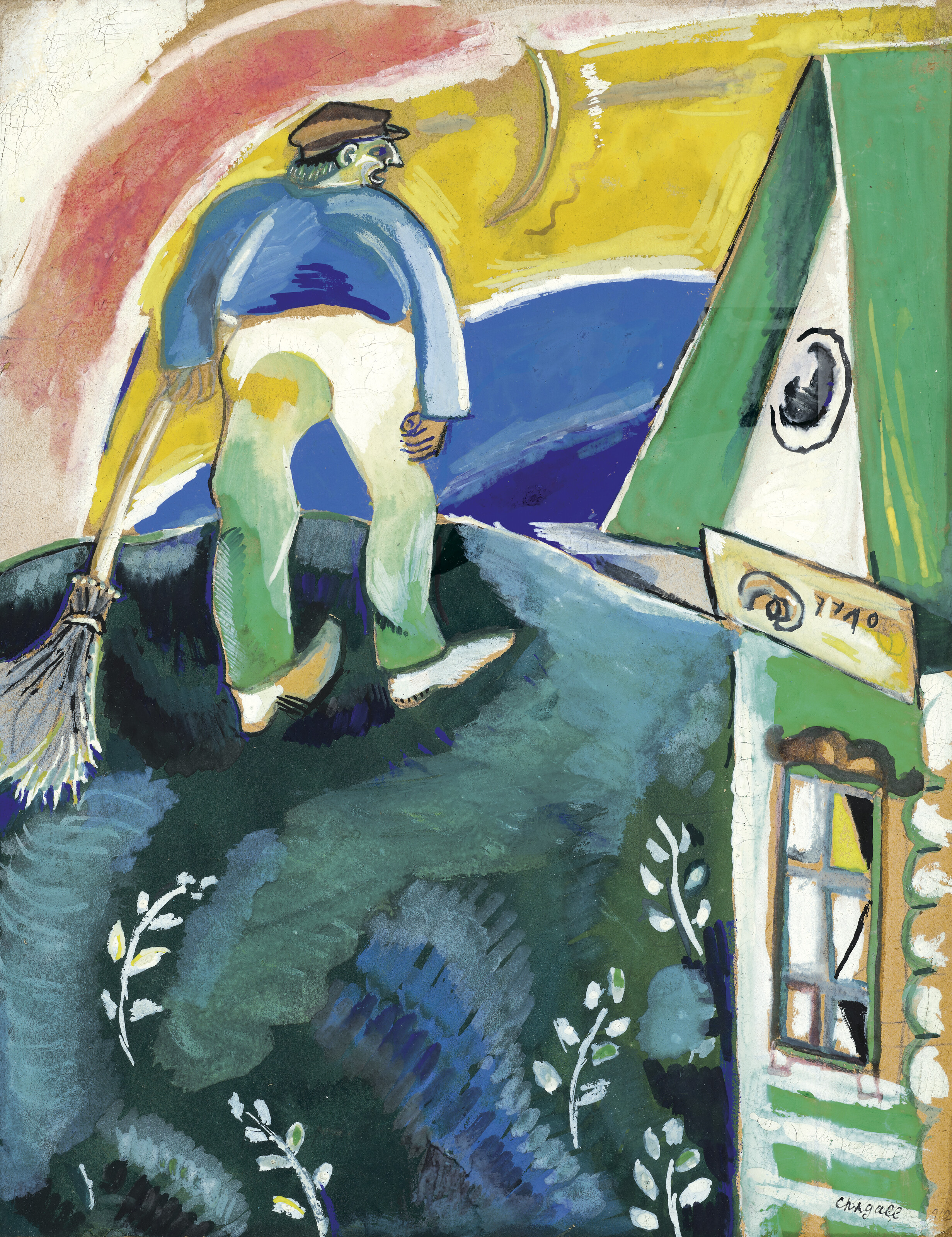 Marc Chagall — Balayeur