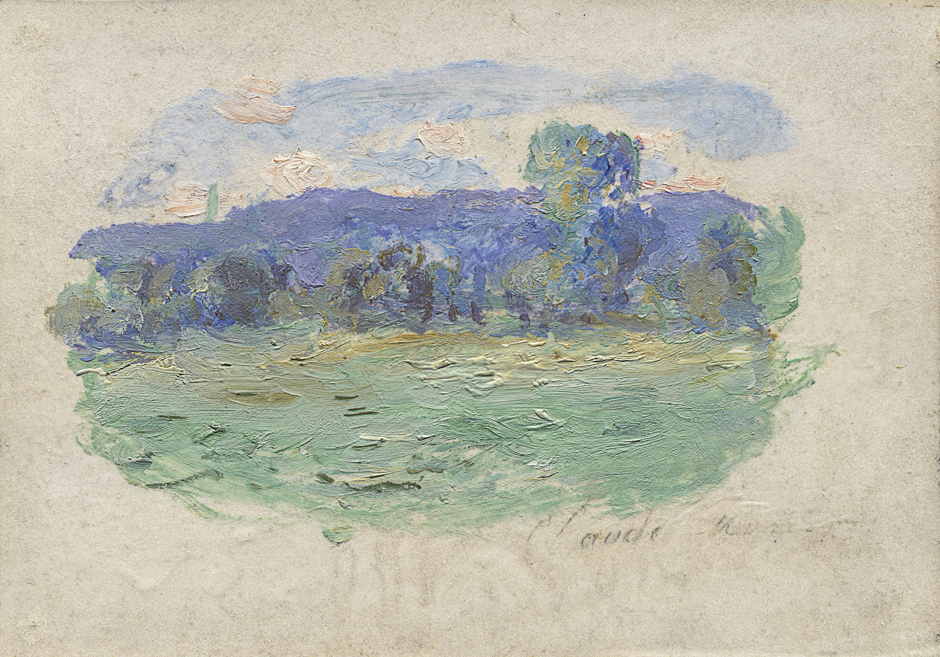 Claude Monet — La Seine à Port-Villez