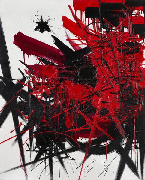 Georges Mathieu — Hasard du temps (A coincidence in time)