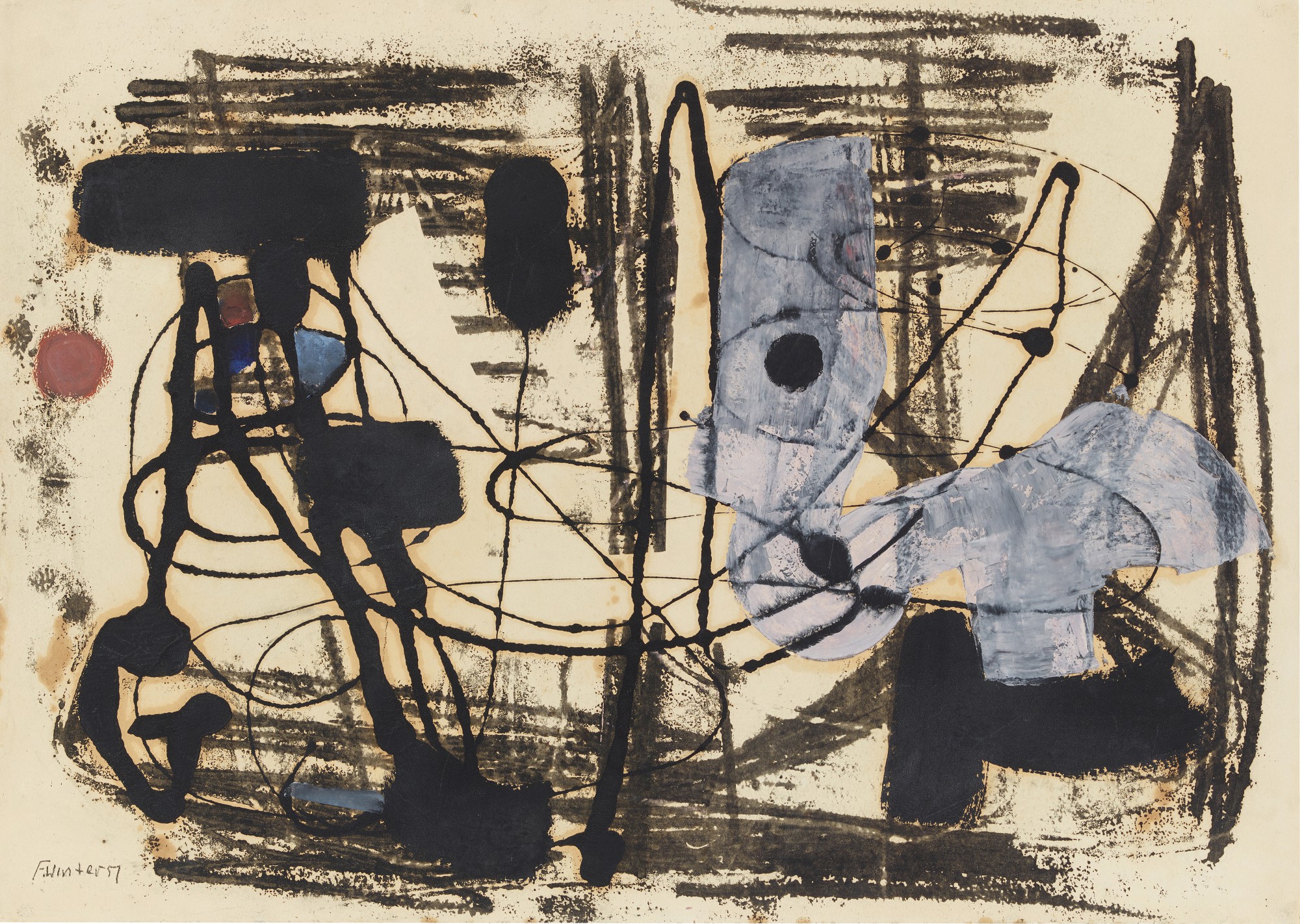 Ohne Titel (Schwingend im Raum) Untitled (Swinging in Space)