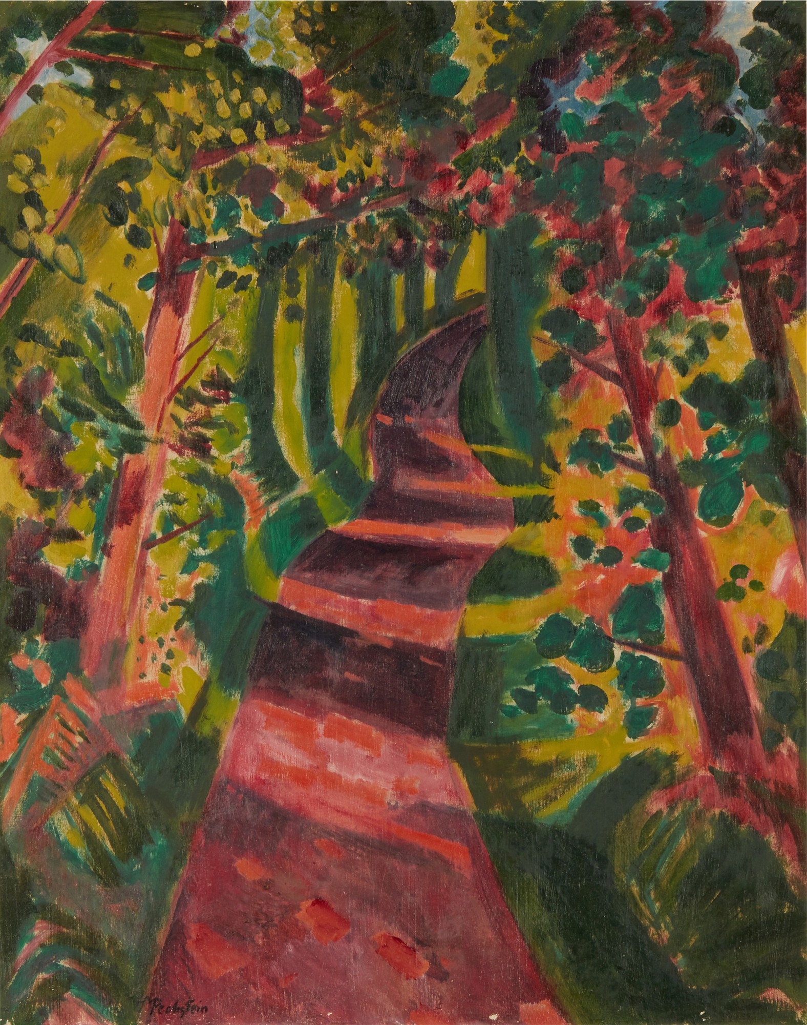 Max Pechstein — Herbstschatten (Autumn shade) 