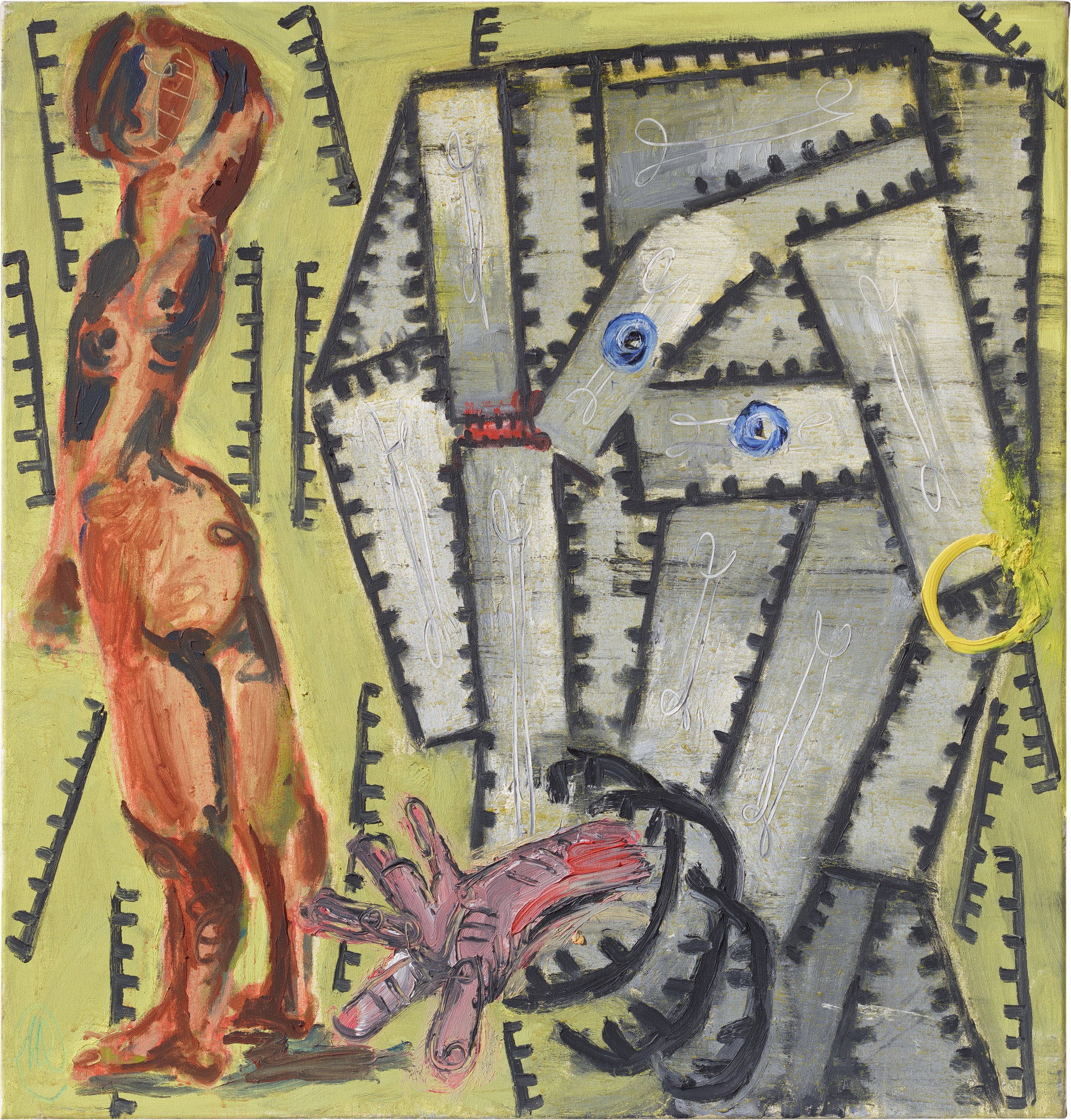 Markus Lüpertz — Otello Desdemona