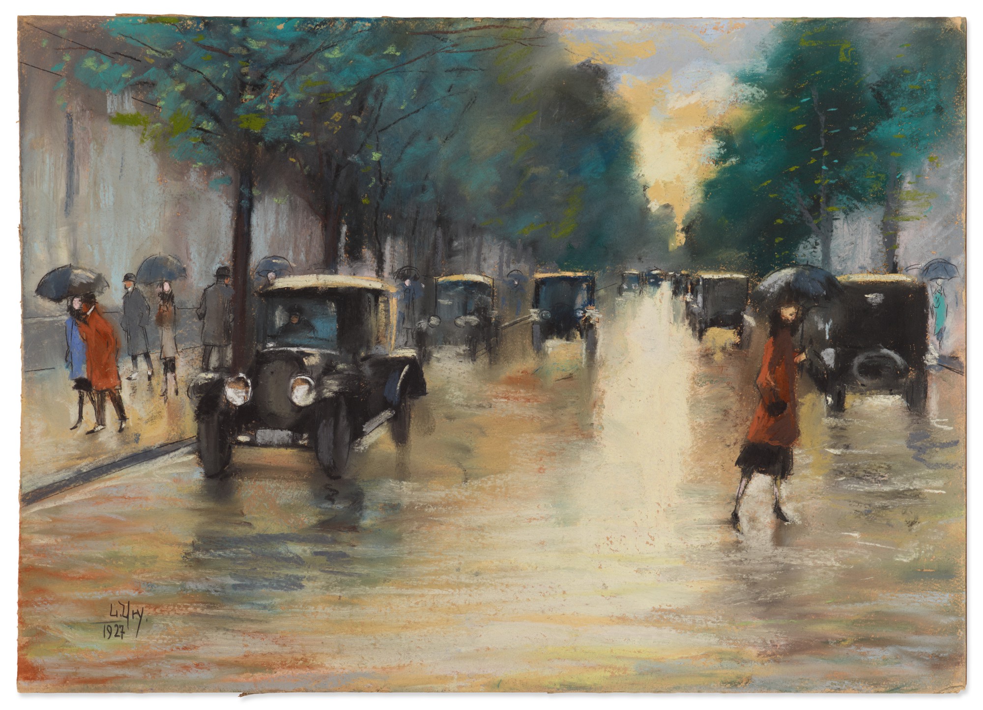 Lesser Ury — Tiergartenstraße, Berlin 