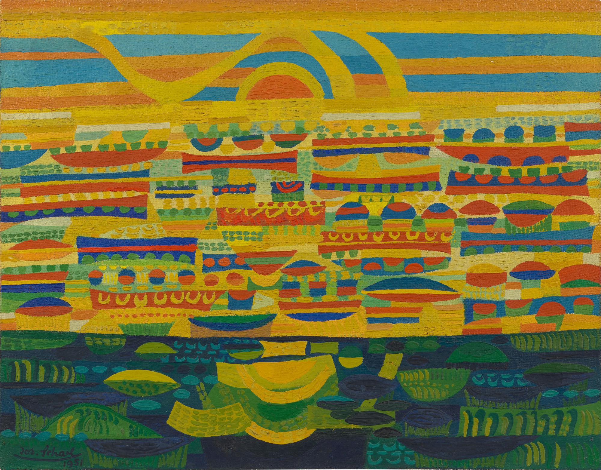 Josef Scharl — Sonnige Landschaft (Sunny Landscape) 