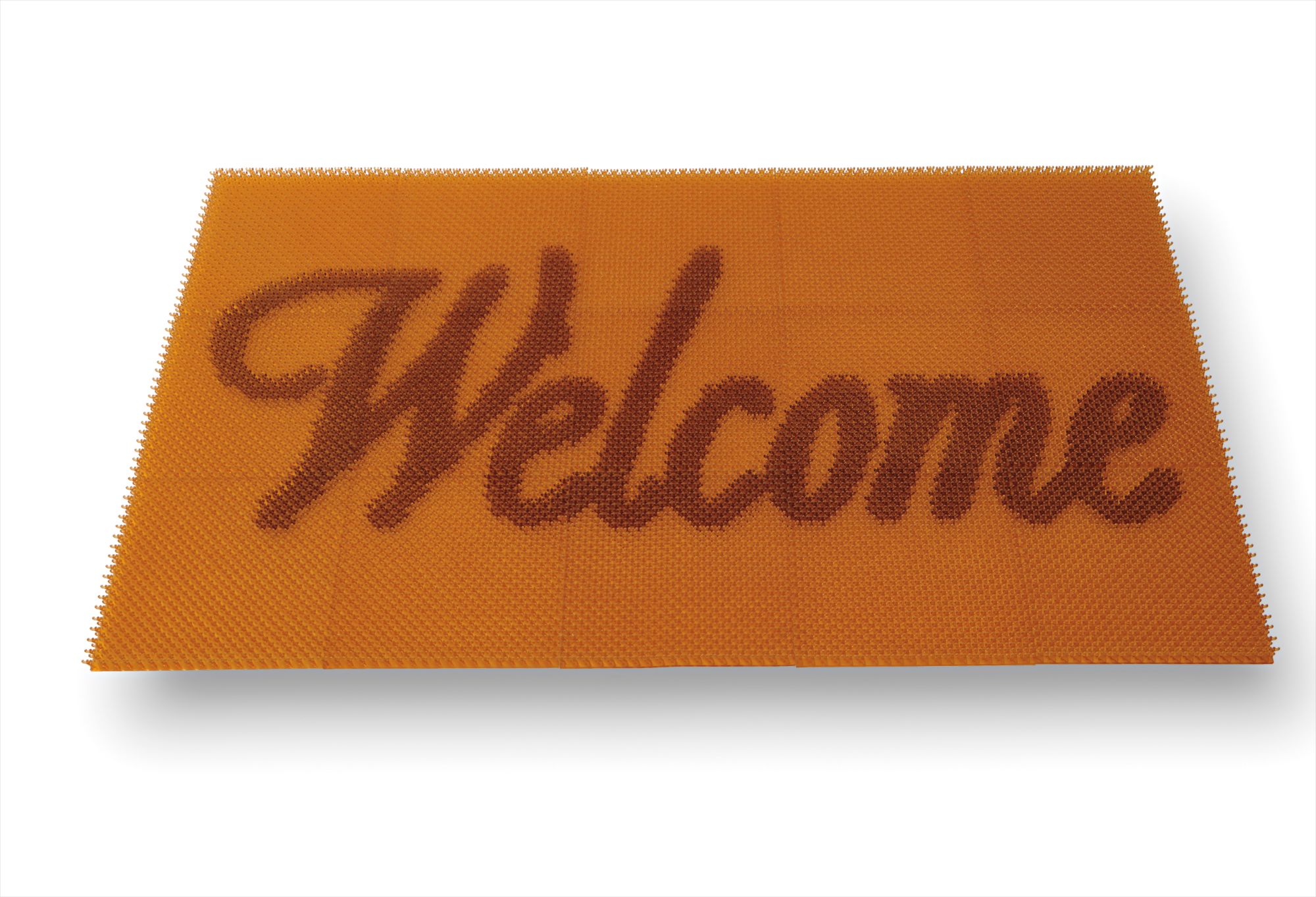Doormat: Welcome (Amber)