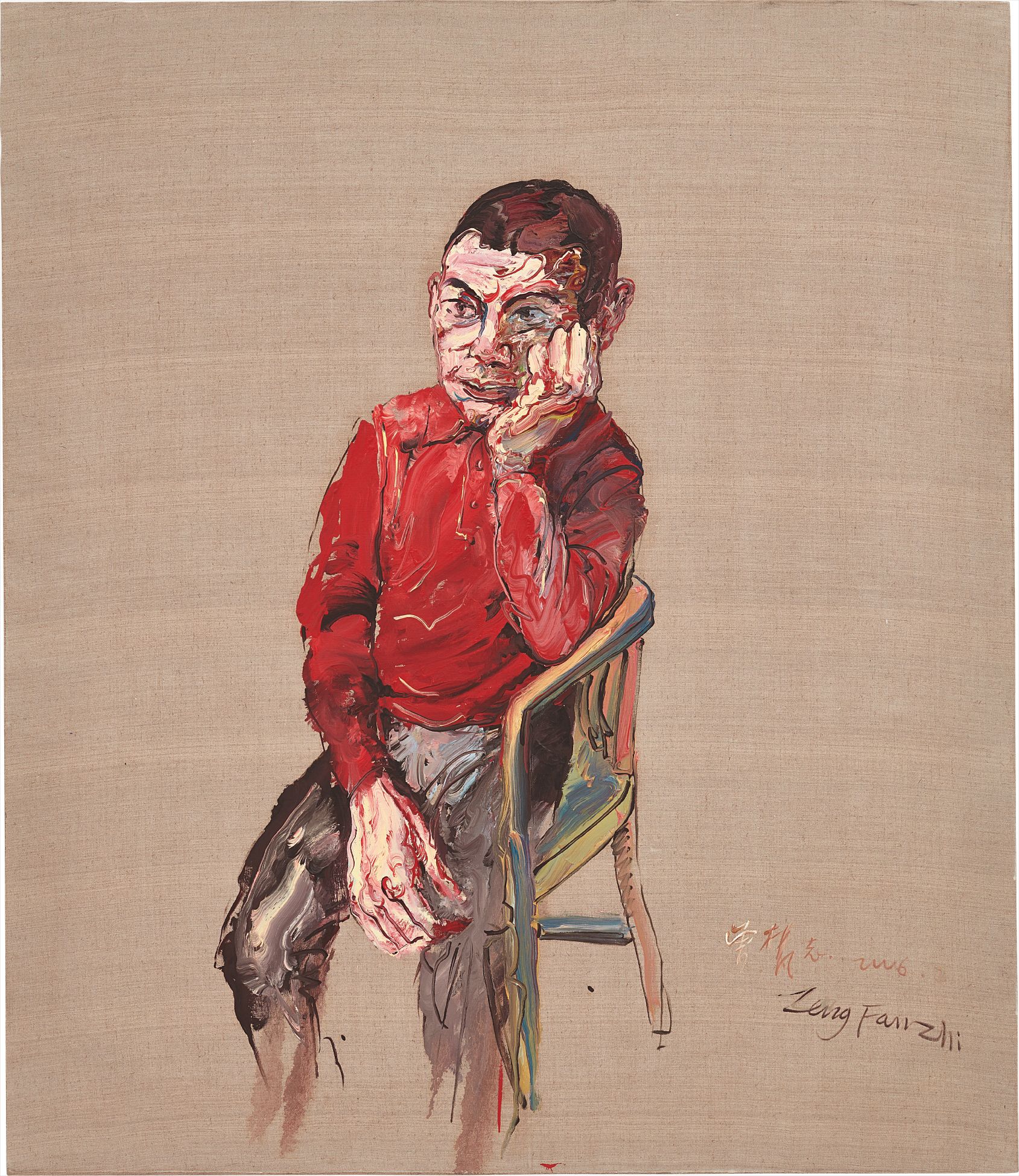 Zeng Fanzhi — Portrait