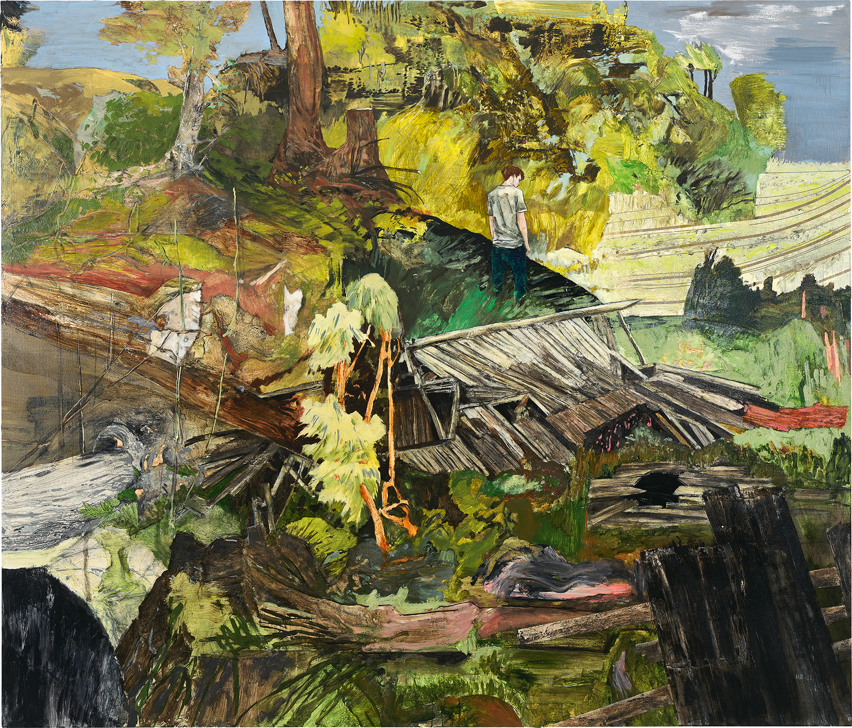 Hernan Bas — The hillsides must not know it